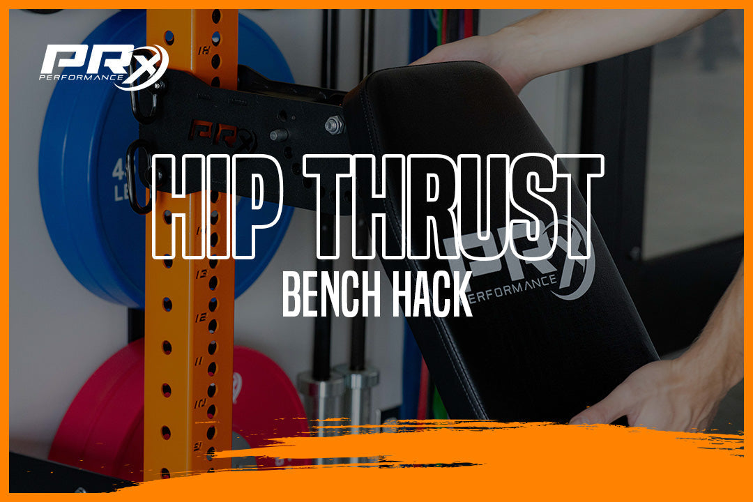 Hip Thrust Bench Hack | Home Gym Hacks