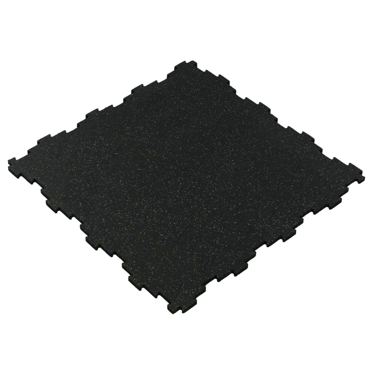 4 pack – Interlocking Rubber Gym Tiles — 22.5" × 22.5" | 1/2" Thick