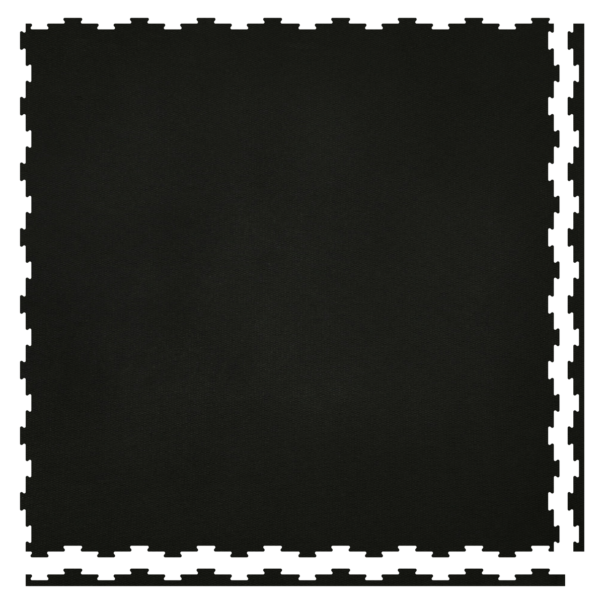 Heavy-Duty Interlocking Rubber Gym Mat - 4’ x 4’ | 1/2” Thick