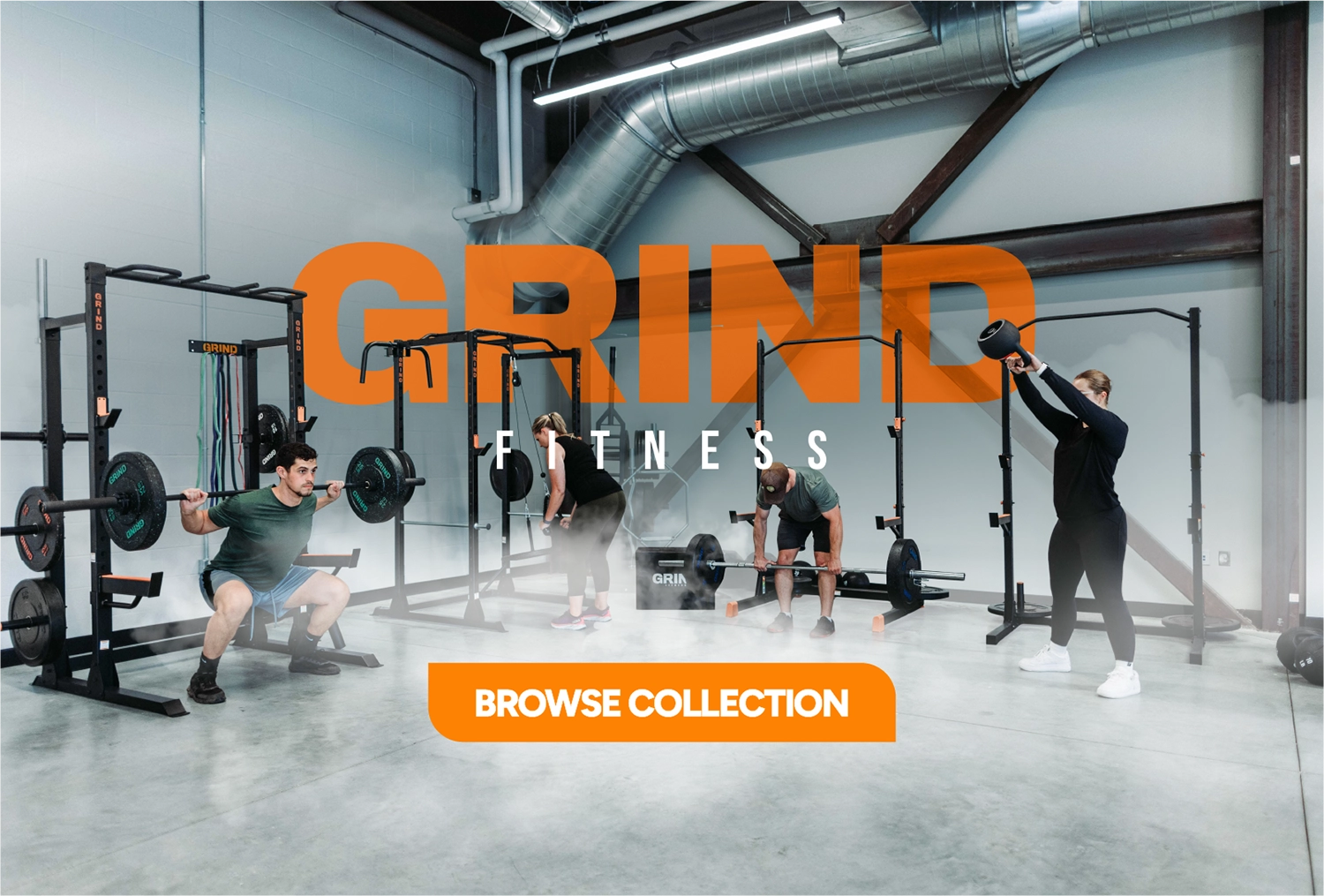 GRIND team working out