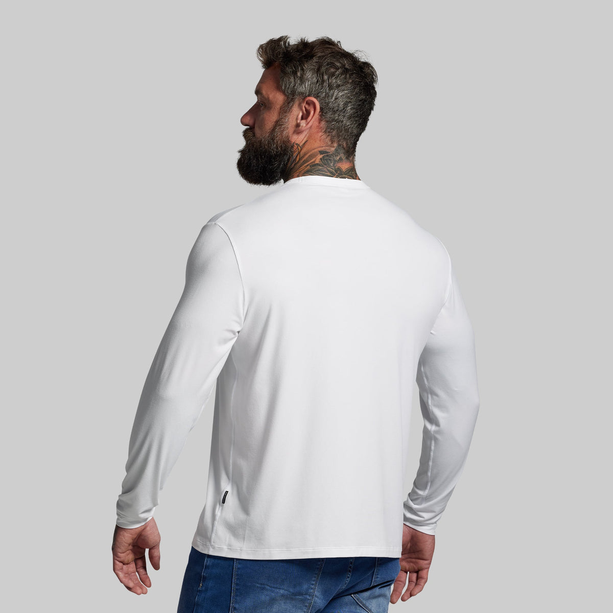 BP Premium Basic Long Sleeve (White)