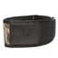 Black and camouflage-patterned belt with a brand logo on a white background