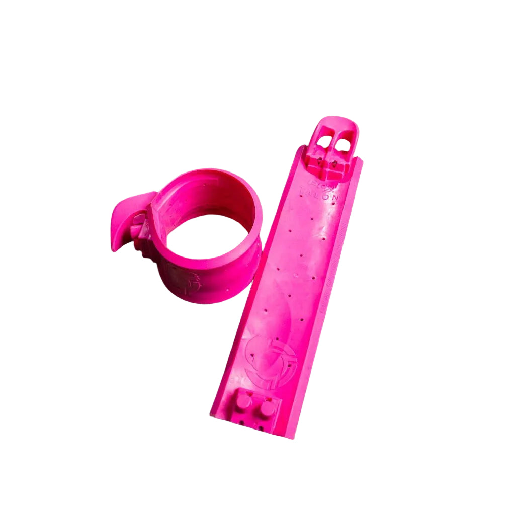 Pink Talon Barbell collar for weights