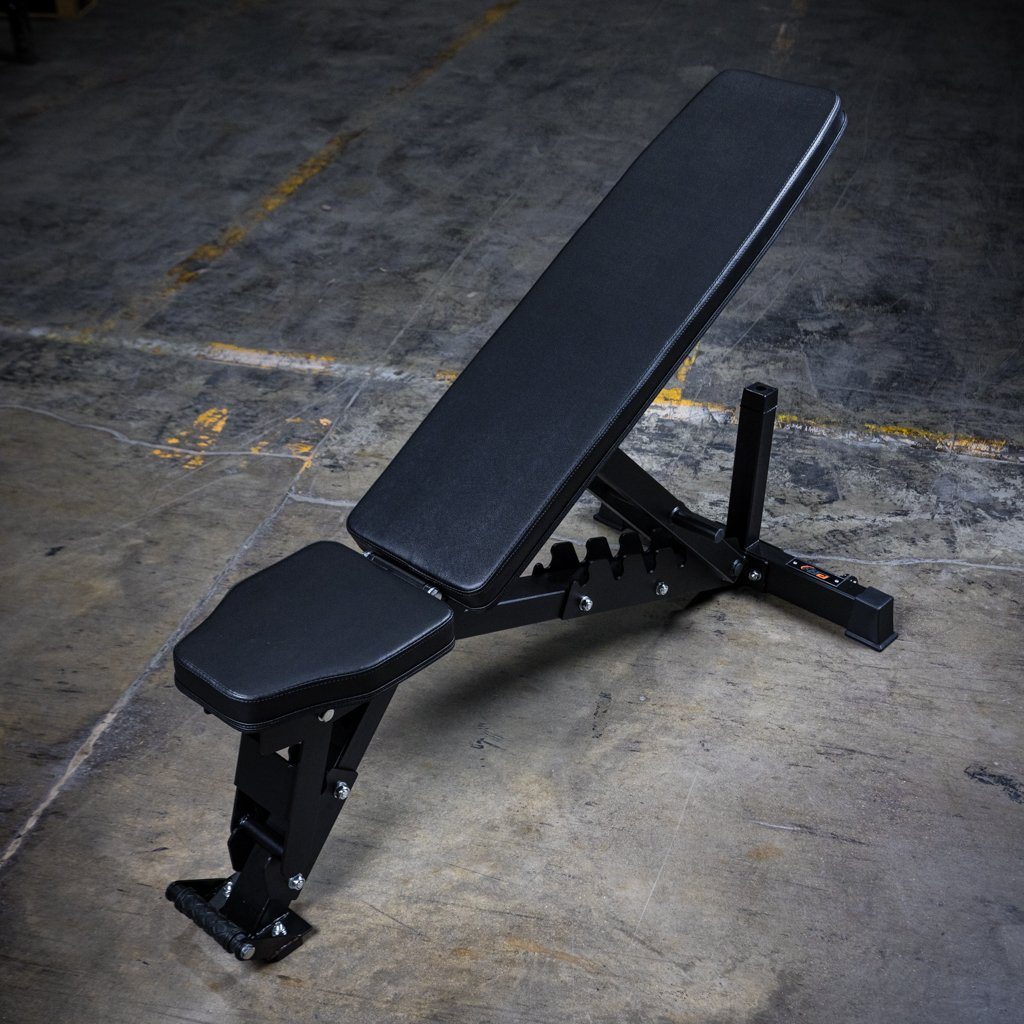 PRx incline bench in inclined position