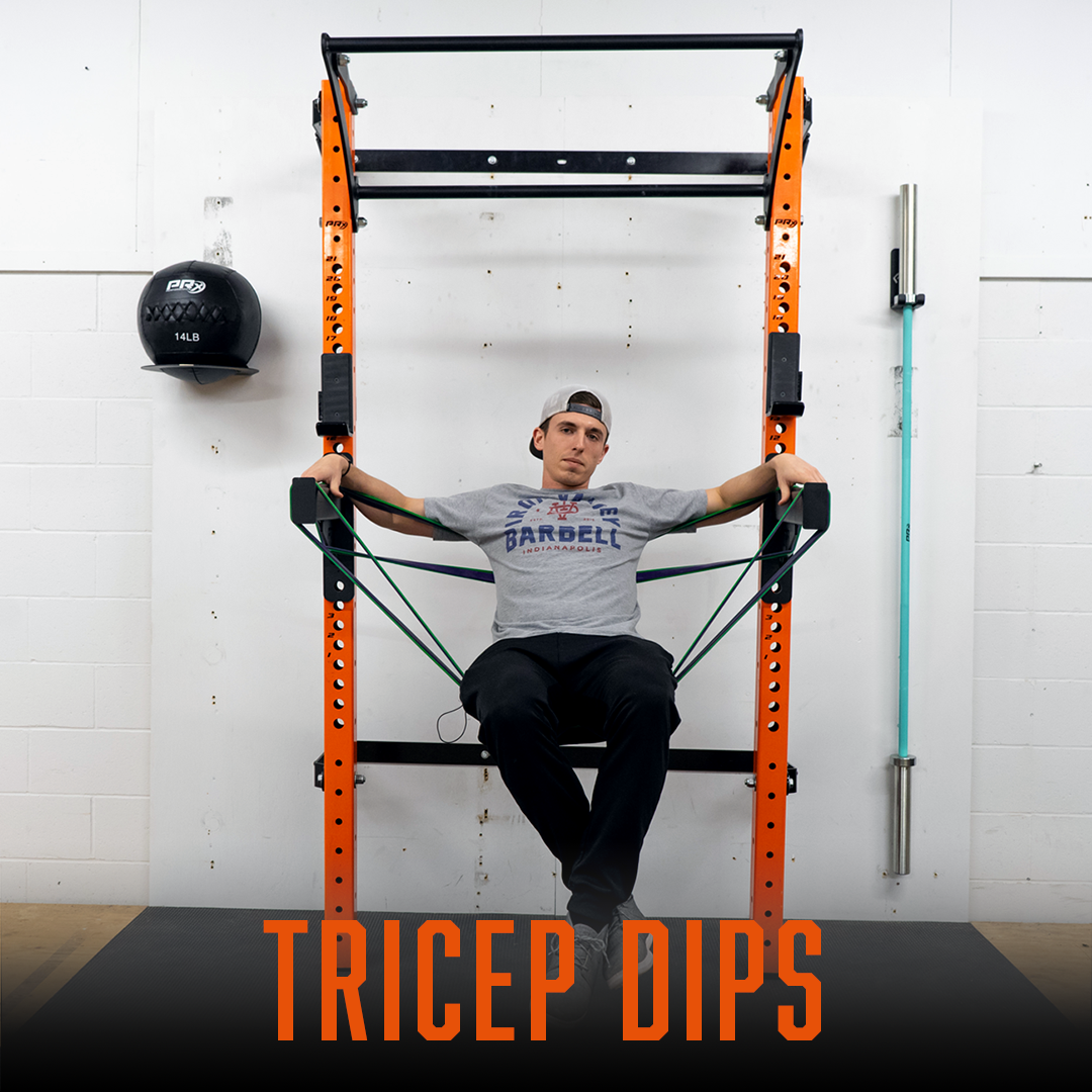 Mobility Band Dips | Home Gym Hacks – PRx Performance