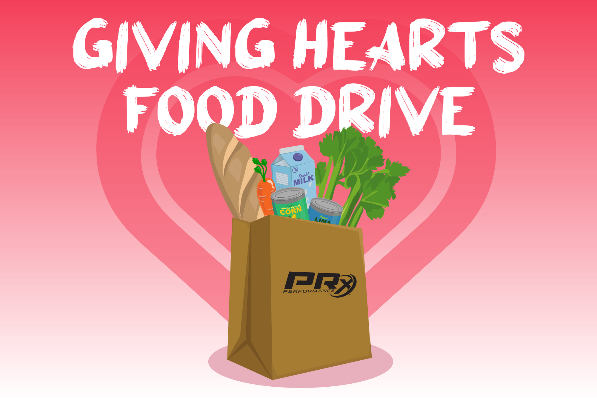 PRx Performance & CrossFit 701's Giving Hearts Food Drive
