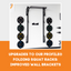 Upgrades to Our Profile® Folding Squat Racks: Improved Wall Brackets