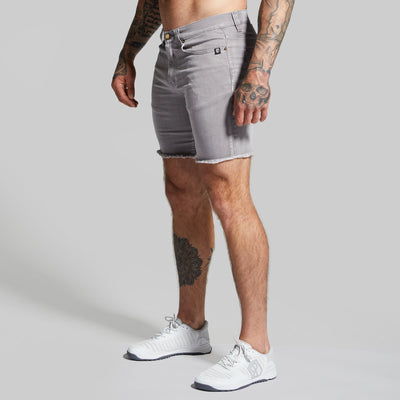 FLEX Stretchy Jort 7" (Grey)