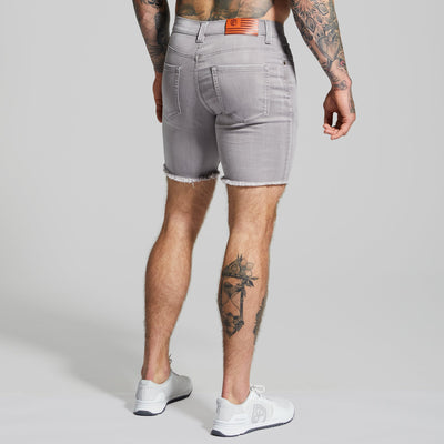 FLEX Stretchy Jort 7" (Grey)