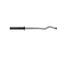 Barbell with a curved handle on a white background