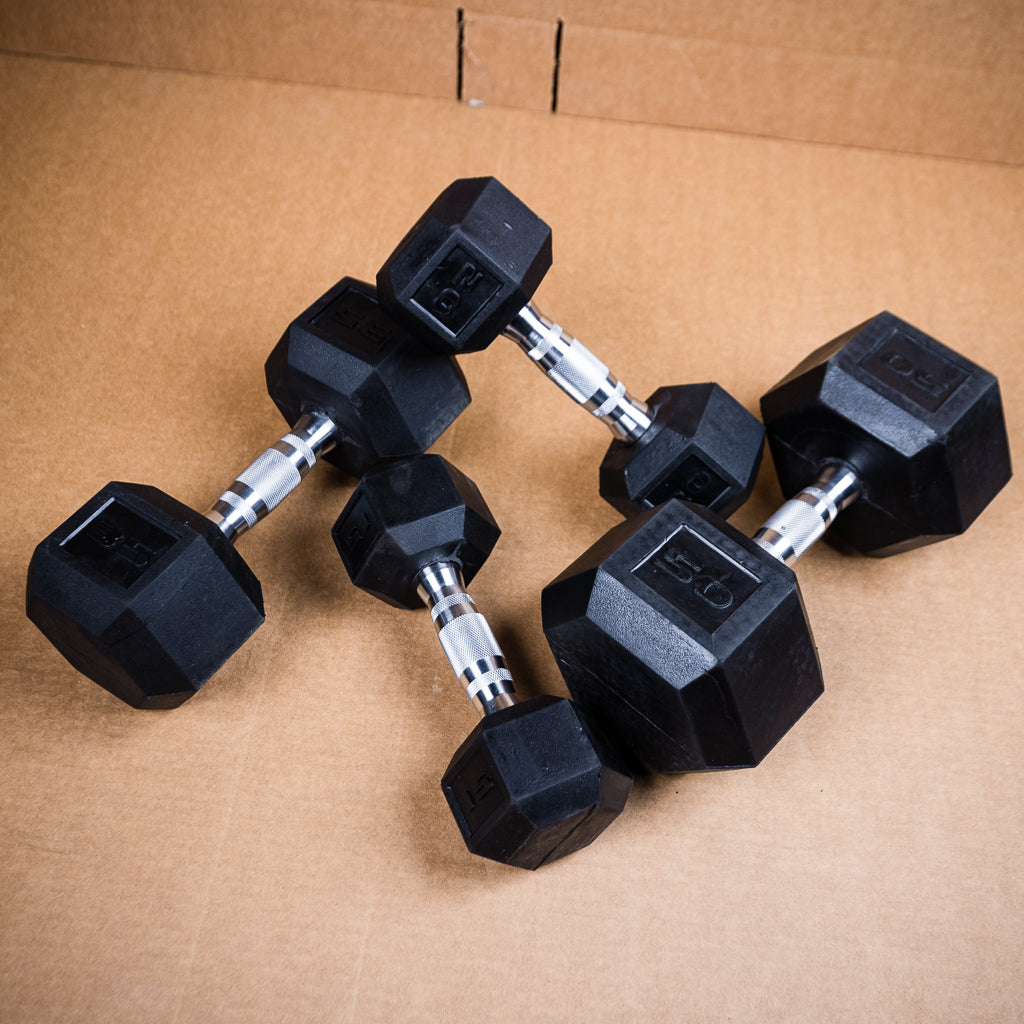 Hex Dumbbell Pairs - Garage Sale