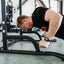 Man performing raised push up on GRIND Power Tower.