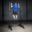 Build Limitless® Economy Squat Stand with man doing pull ups