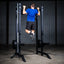 Build Limitless® Economy Half Rack with man doing pull ups