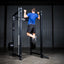 Build Limitless® Economy Full Cage with man doing pull-ups