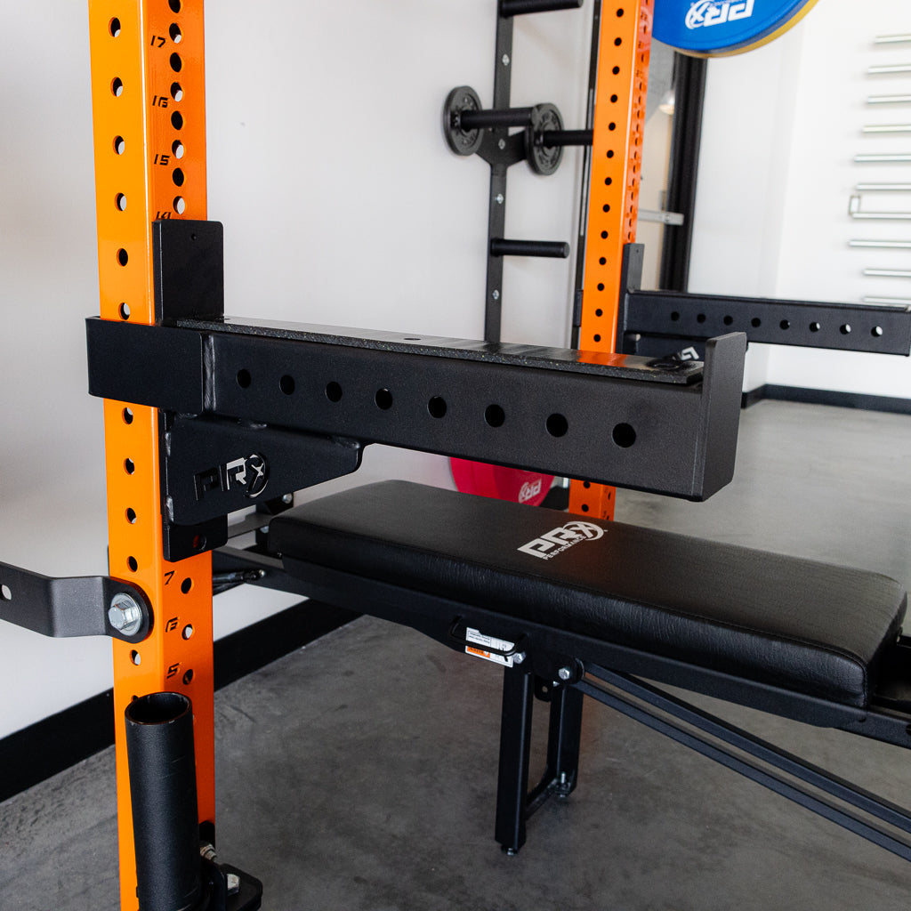 Squat Stand Spotter Arms 2x3 Gym Rack PRx Performance Wall Mounted