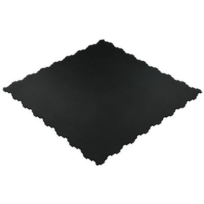 Heavy-Duty Interlocking Rubber Gym Mat - 4’ x 4’ | 1/2” Thick