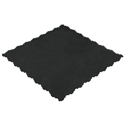 Heavy-Duty Interlocking Rubber Gym Mat - 4’ x 4’ | 1/2” Thick