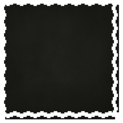 Heavy-Duty Interlocking Rubber Gym Mat - 4’ x 4’ | 1/2” Thick