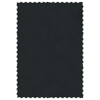Interlocking 6' × 4' Rubber Gym Mat 3/4" Thick