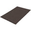 Interlocking 6' × 4' Rubber Gym Mat 3/4" Thick