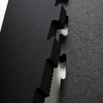 Edge Pieces for Interlocking 6' × 4' Rubber Gym Mat (3/4" Thick)