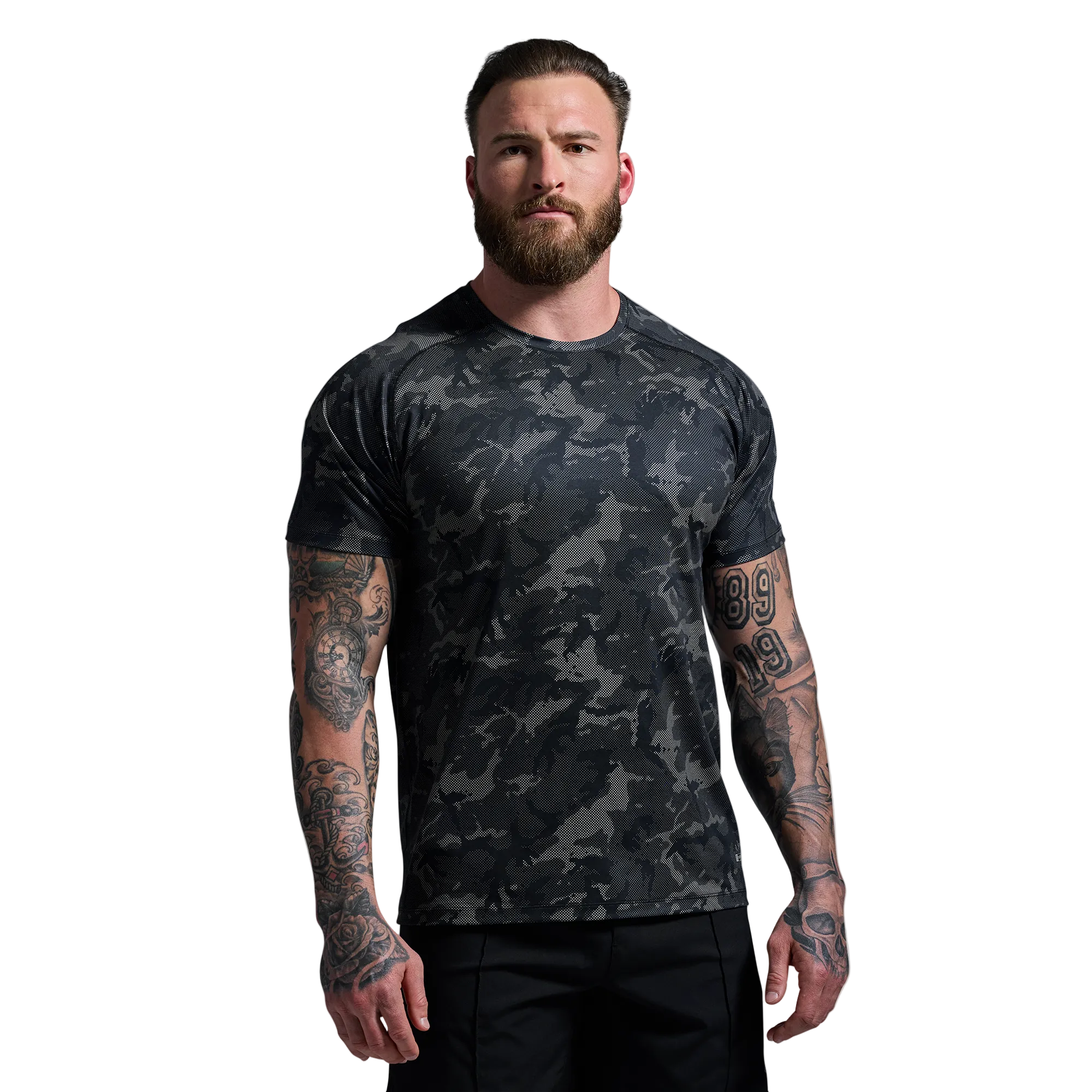 Training Tee (Halftone Muted Woodland) – PRx Performance
