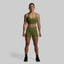 New Heights Booty Short (Army Green)