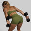 New Heights Booty Short (Army Green)