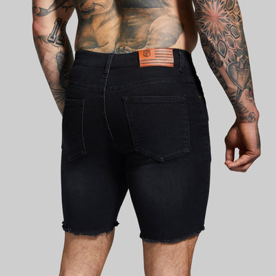 FLEX Stretchy Jort 7" (Black)