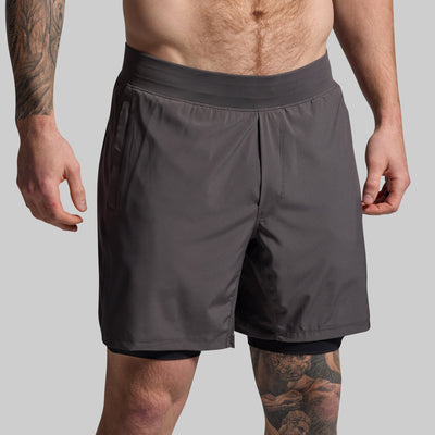 Versatile Short w/ Compression 7" (Gunmetal)
