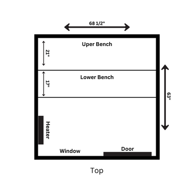 The Sweat Cabin (4 Person)