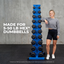 Delta | 10-Tier Vertical Dumbbell Storage Rack
