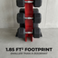 Alpha Elite | 5-Tier Vertical Dumbbell Storage Rack
