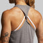 Premium Basic Twist Tank (Heather Grey)