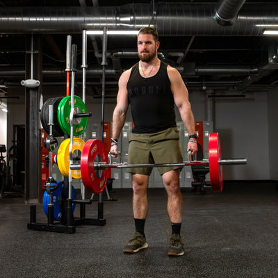 Weight Plate and Barbell Storage