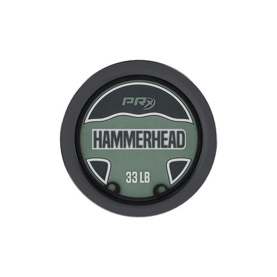 Hammerhead end cap with PRX branding on a white background