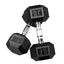 PRx Rubber Hex Dumbbells