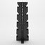 Alpha Elite | 5-Tier Vertical Dumbbell Storage Rack