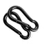 PRx Black Carabiner Pair