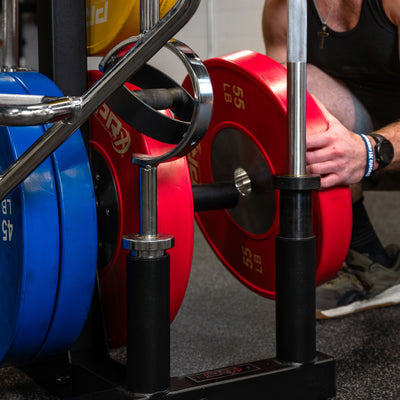 Weight Plate and Barbell Storage