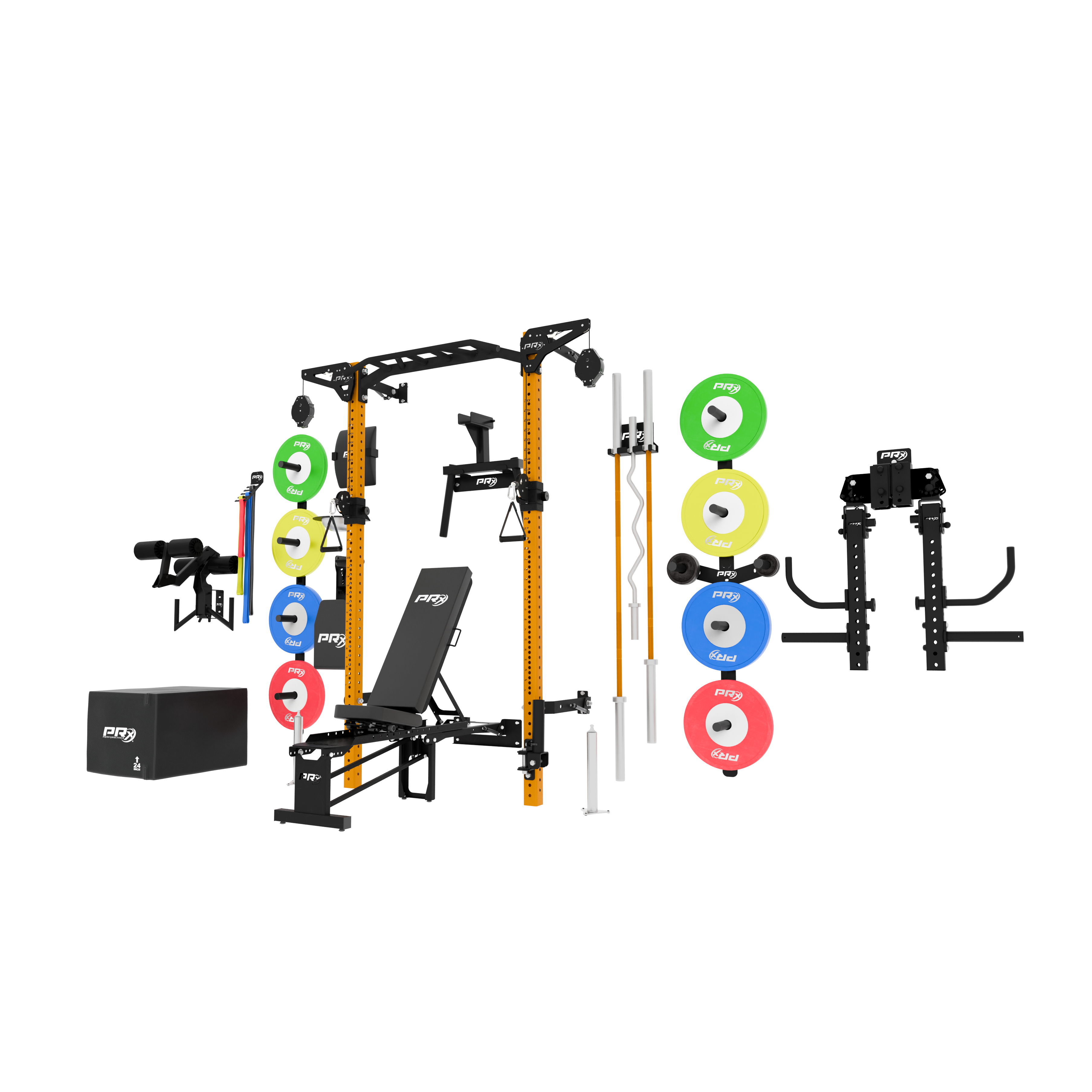 Profile® PRO Sidewinder™ Plate Loaded Functional Trainer Elite Package ...