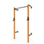 PRx Profile PRO Folding Squat Rack with Straight Pull-Up Bar - Orange