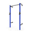 PRx Profile PRO Folding Squat Rack with Straight Pull-Up Bar - Blue