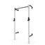 PRx Profile PRO Folding Squat Rack with Straight Pull-Up Bar - White