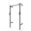 PRx Profile PRO Folding Squat Rack with Straight Pull-Up Bar - Gray