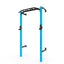 PRx Profile PRO Folding Squat Rack with Multi-Grip Bar - Sky Blue