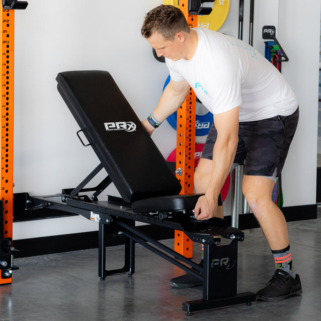 Pro Bench PRx Profile® Incline Folding Weight Bench – PRx Performance