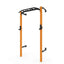 PRx Profile PRO Folding Squat Rack with Multi-Grip Bar - Orange