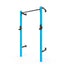 Sky Blue PRx Profile PRO Folding Squat Rack with Straight Pull-Up Bar